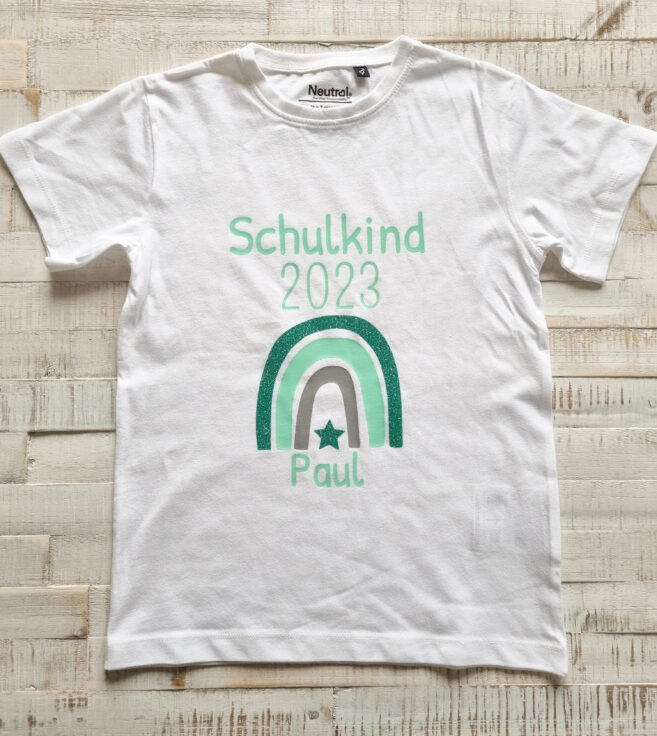 Schulkind T-Shirt Regenbogen – Bild 6