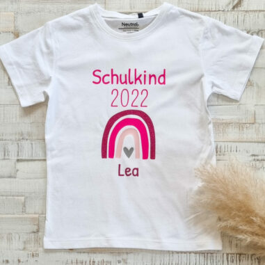 Schulanfang Schulkind Vorschule Einschulung Geschenk Regenbogen Personalisiert Geschenkideen