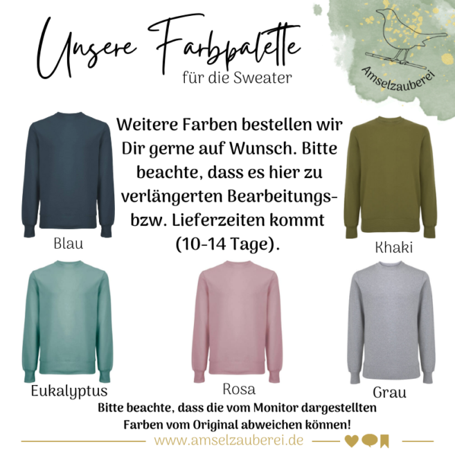 Personalisierter Sweater "Opa" – Bild 4