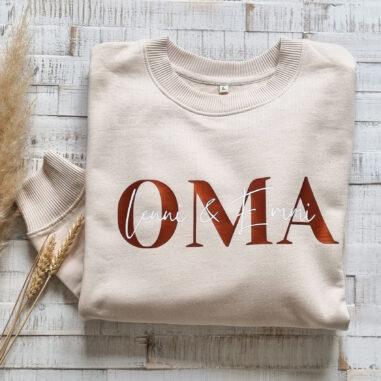 Sweater Oma personalisiert Enkel geschenk