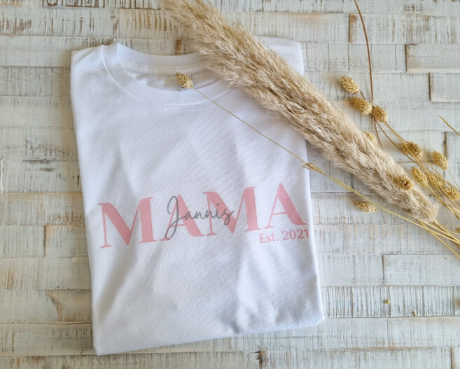 Mama Tshirt Kinder personalisiert