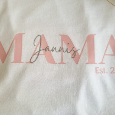 Mama Tshirt Kinder personalisiert