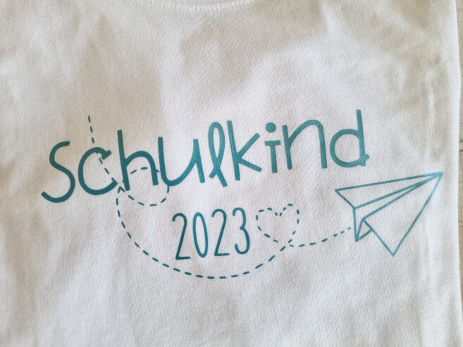 T-Shirt Schulkind - Papierflieger – Bild 2