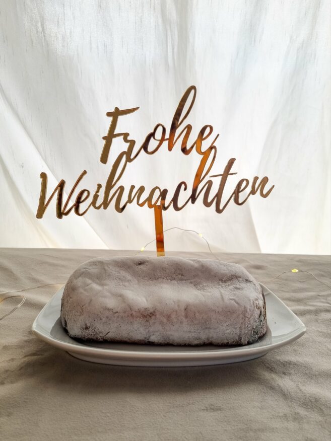 Caketopper Frohe Weihnachten – Bild 3