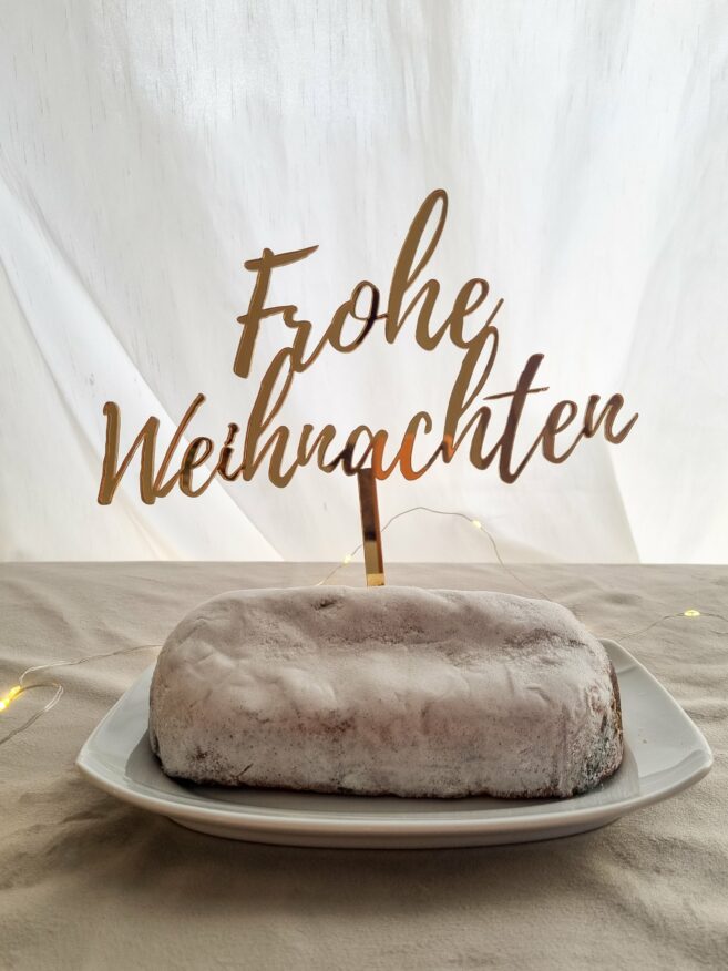 Caketopper Frohe Weihnachten – Bild 2