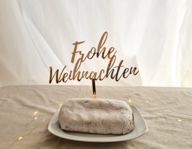 Caketopper Frohe Weihnachten