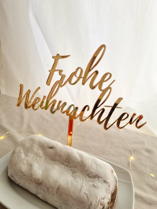 Caketopper Frohe Weihnachten – Bild 8