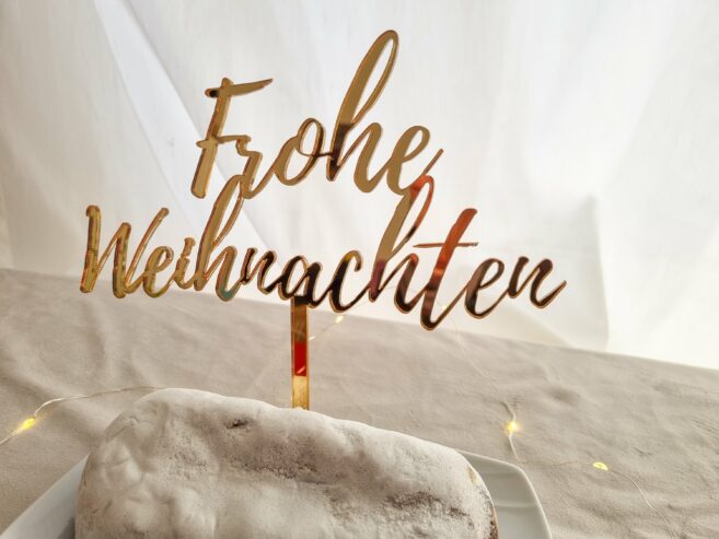 Caketopper Frohe Weihnachten – Bild 5