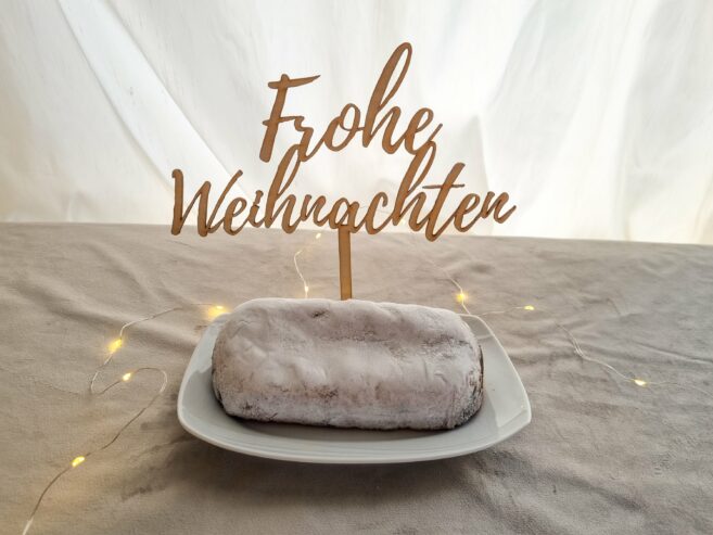 Caketopper Frohe Weihnachten – Bild 4